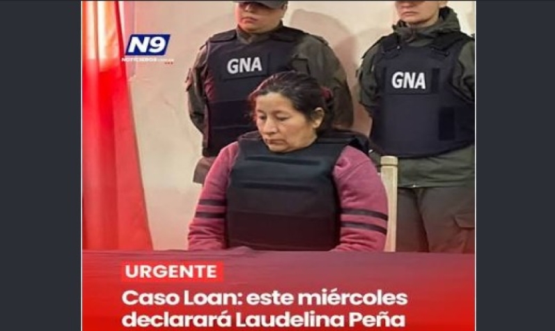 Caso Loan: se espera que Laudelina Peña declare este martes ante el Tribunal Oral Federal de Corrientes