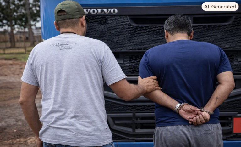 Detuvieron al camionero que trasladó a la menor desaparecida en Curuzú Cuatiá.
