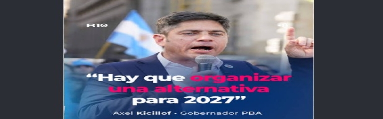 Kicillof viaja a Misiones para afianzarse como alternativa peronista rumbo a 2027