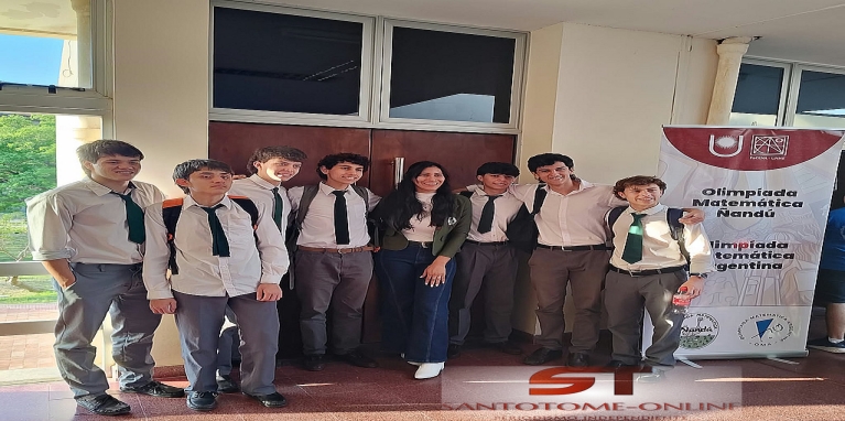 Olimpíada Matemática Argentina: Alumnos del Colegio Siglo XXI representaron a Santo Tomé.