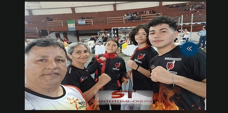 TAEKWONDO: Santotomeños en Torneo Internacional.
