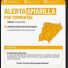 Rige alerta amarilla por lluvias y tormentas en el sur de Corrientes, incluida la zona de Santo Tomé